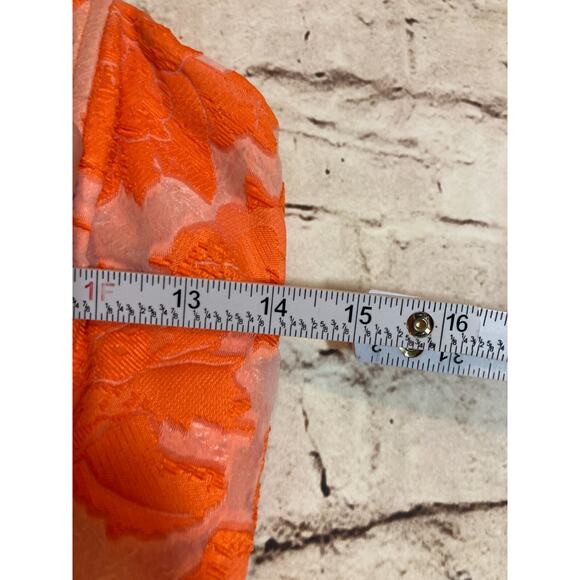 Showpo Orange Floral Midi Dress - Picture 10 of 14